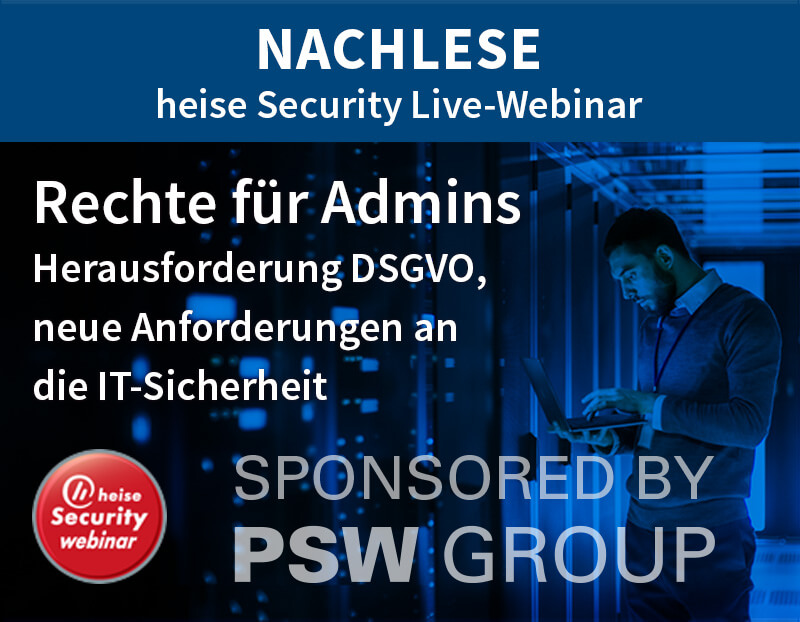 Nachlese heise Security Live-Webinar